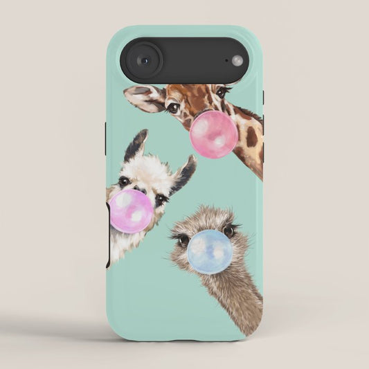 Bubble Gum Gang in Green iPhone Case Gallery Image 2