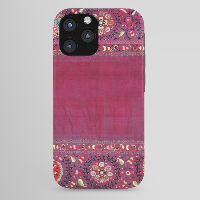 Shakhrisyabz Southwest Uzbekistan Suzani Embroidery Print iPhone Case Gallery Image 44