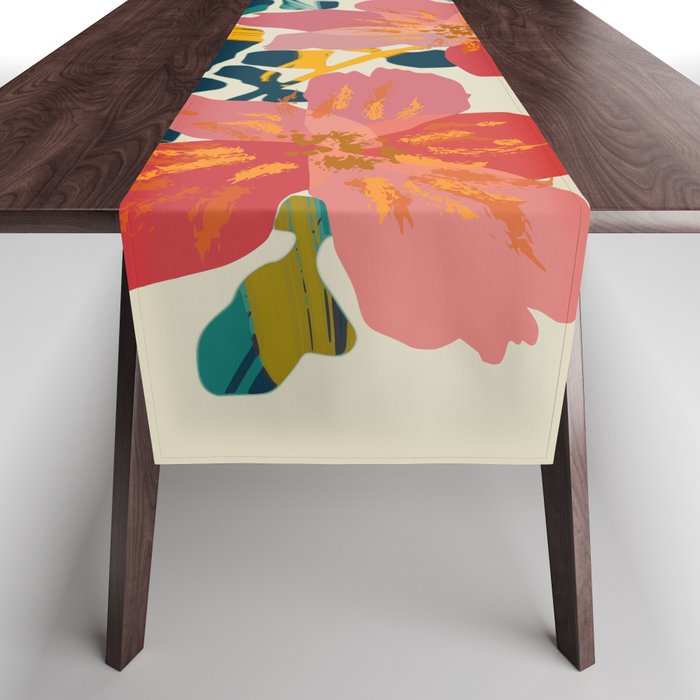 colorful orchid Table Runner Gallery Image 1