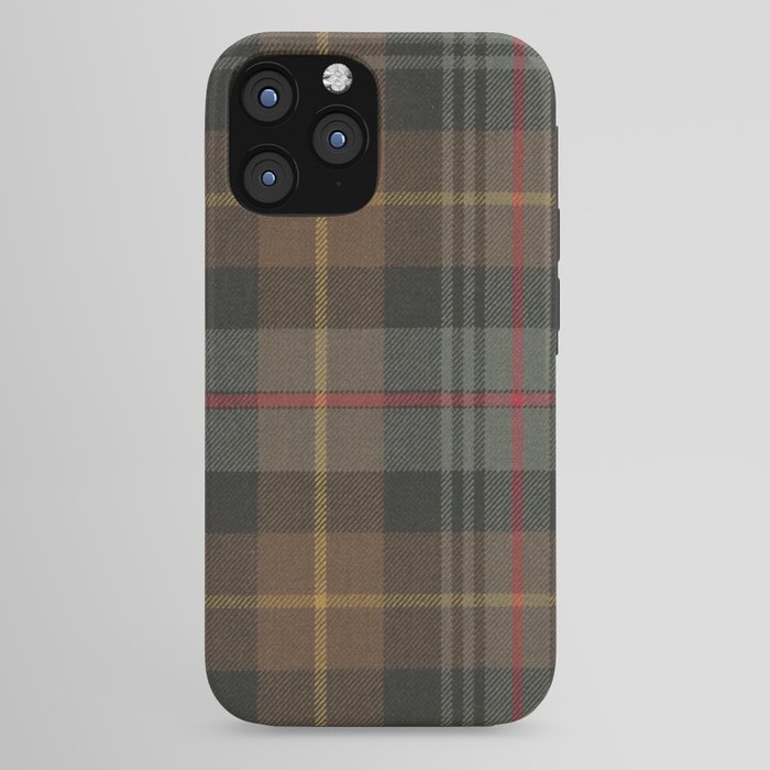 Vintage Brown Gray Tartan Plaid Pattern iPhone Case Gallery Image 44