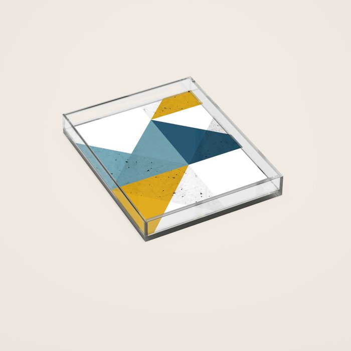 Modern Geometric 19 Acrylic Tray Gallery Image 2