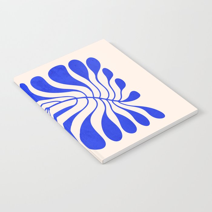Electrik Blue Ferns: Matisse Edition Notebook Gallery Image 1