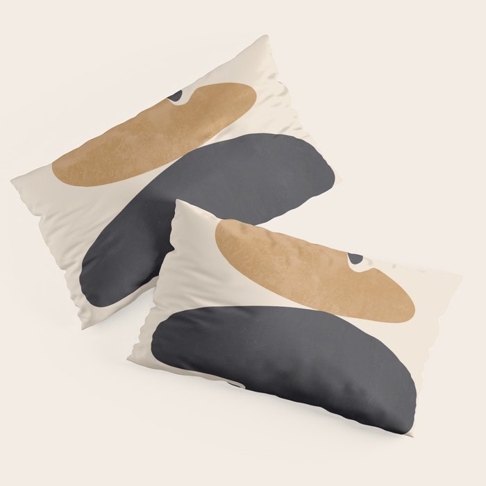 Modern Abstract Shapes 115 Pillow Sham Gallery Image 4