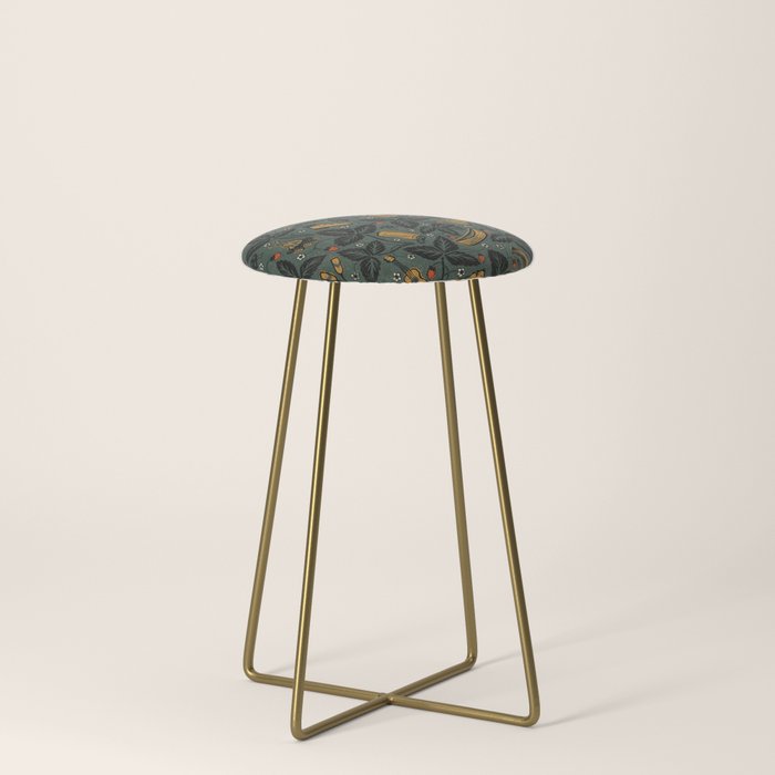 Summer Camping - Forest Green Stool Gallery Image 4