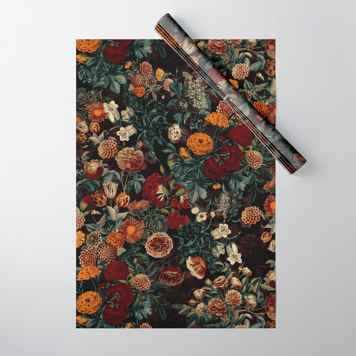 EXOTIC GARDEN - NIGHT XXI Wrapping Paper Gallery Image 1