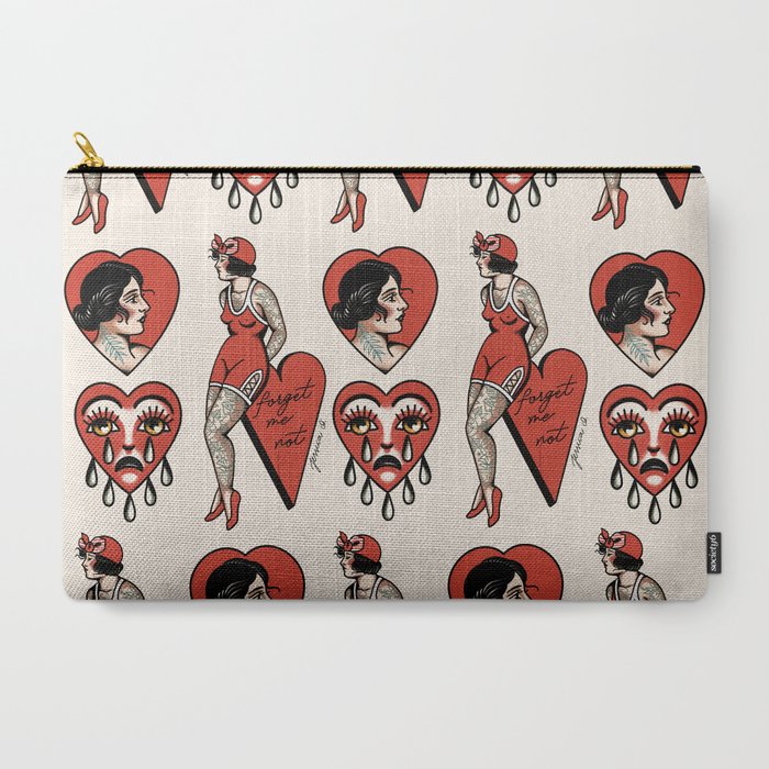Hearts Carry All Pouch Gallery Image 3