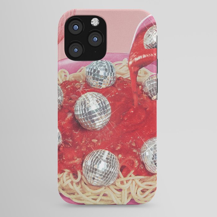 Spaghetti Disco Balls - Pink and Red iPhone Case Gallery Image 44