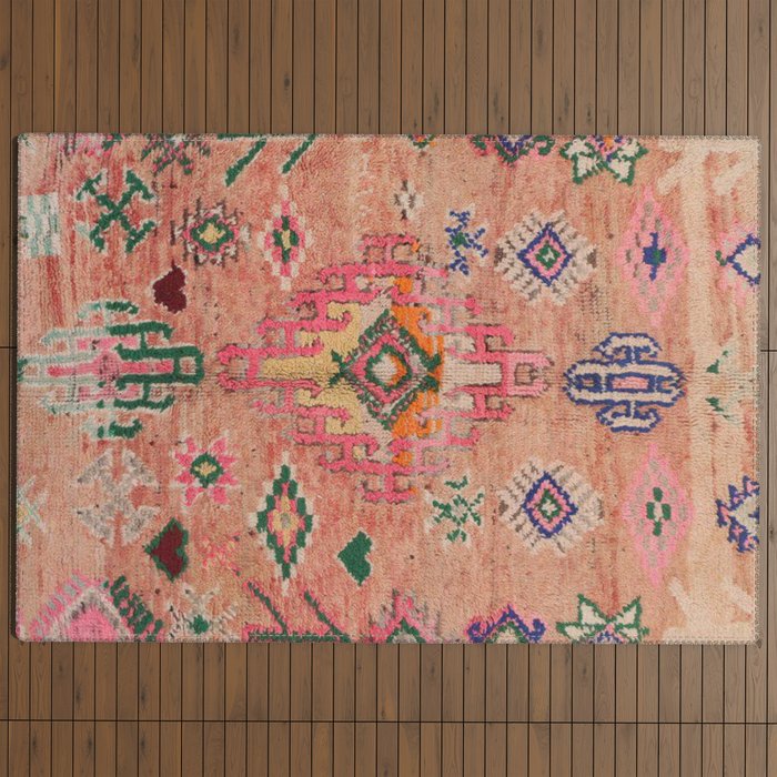 Moroccan Berber Traditional Carpet Outdoor Rug Gallery Image 4