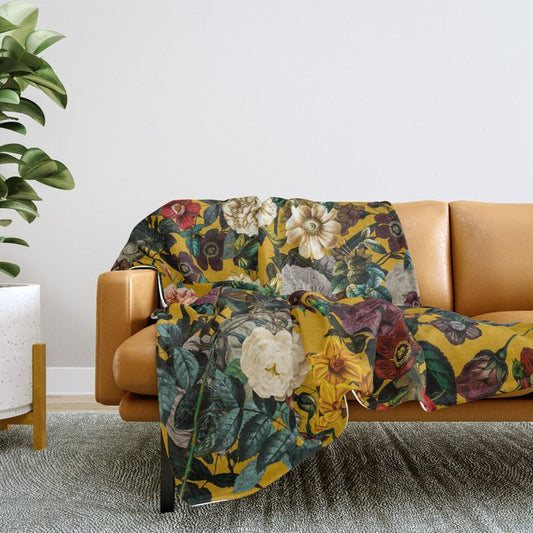 Exotic Garden V Throw Blanket Gallery Image 2