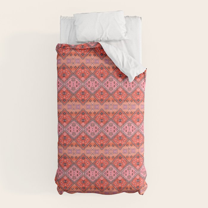 Epic Rustic & Farmhouse Style Original Moroccan Artwork Comforter Gallery Image 10