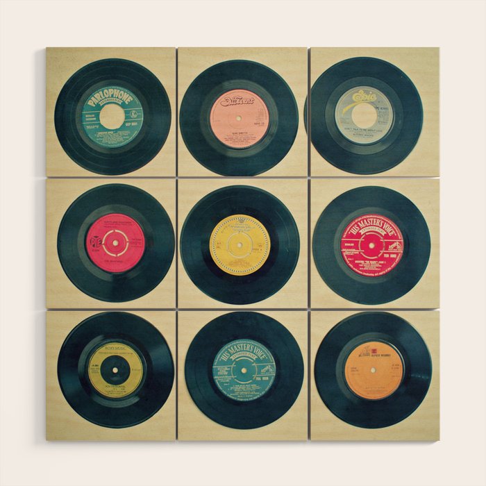 Vinyl Collection Wood Wall Art Gallery Image 3