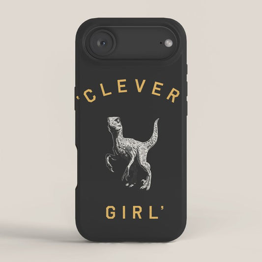 Clever Girl (Dark) iPhone Case Gallery Image 2