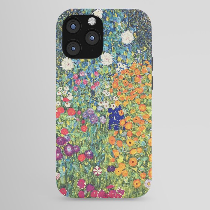 Gustav Klimt Flower Garden 2 iPhone Case Gallery Image 44