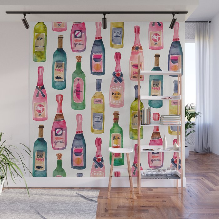 Champagne Collection Wall Mural Gallery Image 1