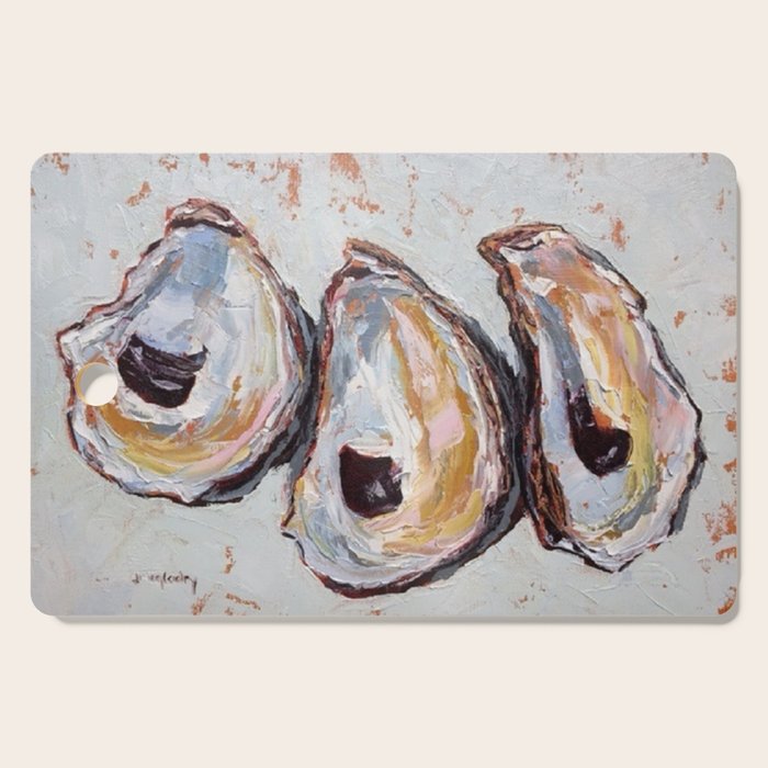 Oyster shells Cutting Board Gallery Image 1