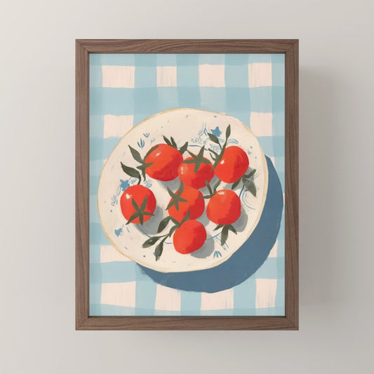 Summer Tomatoes Mini Art Print Gallery Image 2