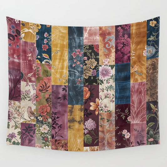 Gypsy Souk Patchwork Wall Tapestry Gallery Image 2