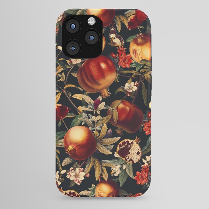 Pomegranate Garden II - Night iPhone Case Gallery Image 44