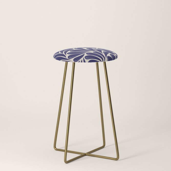 Mexican Talavera Organic Shapes by Akbaly Stool Gallery Image 4