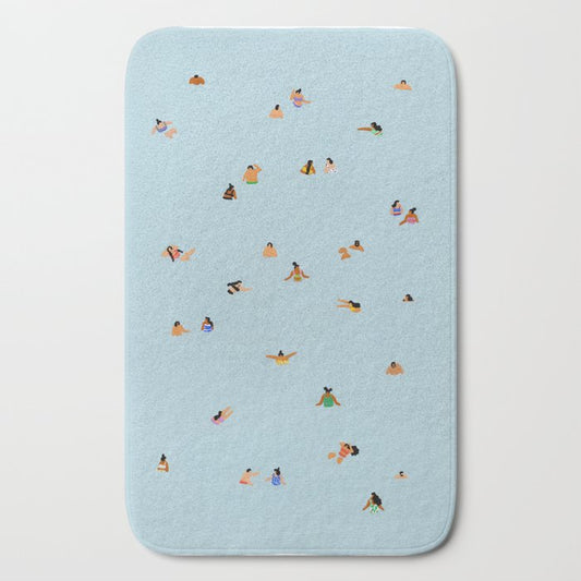 Dusty blue II Bath Mat Gallery Image 2