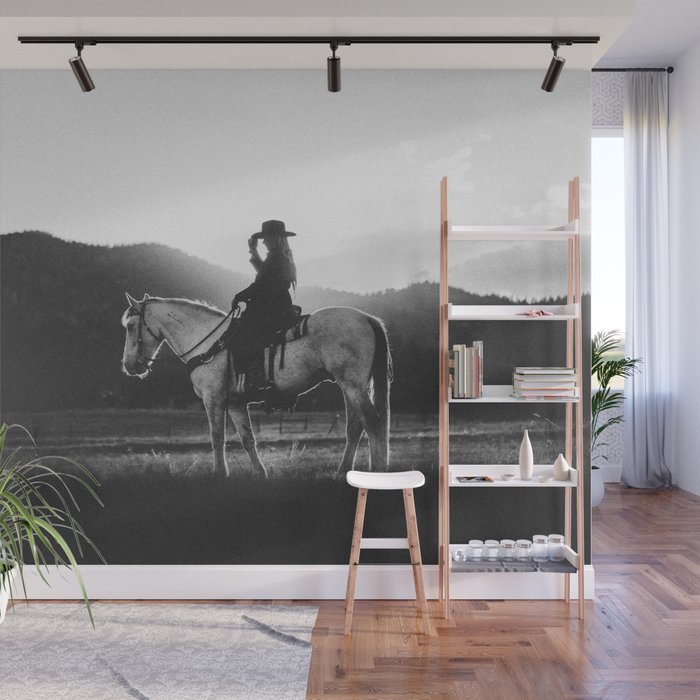 COWGIRL Wall Mural Gallery Image 1