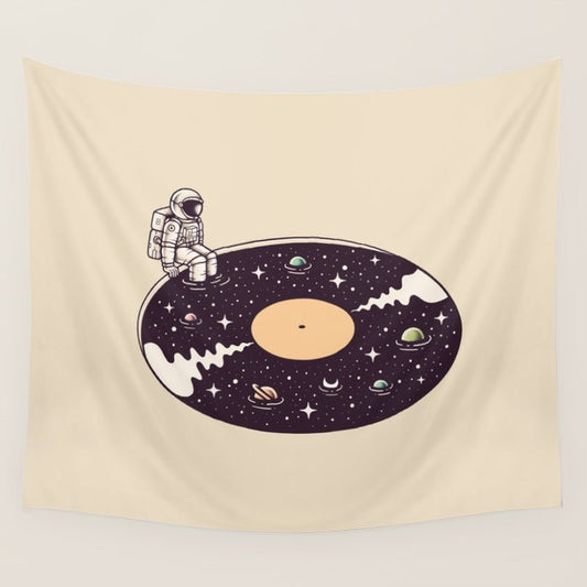 Cosmic Sound Wall Tapestry Gallery Image 2