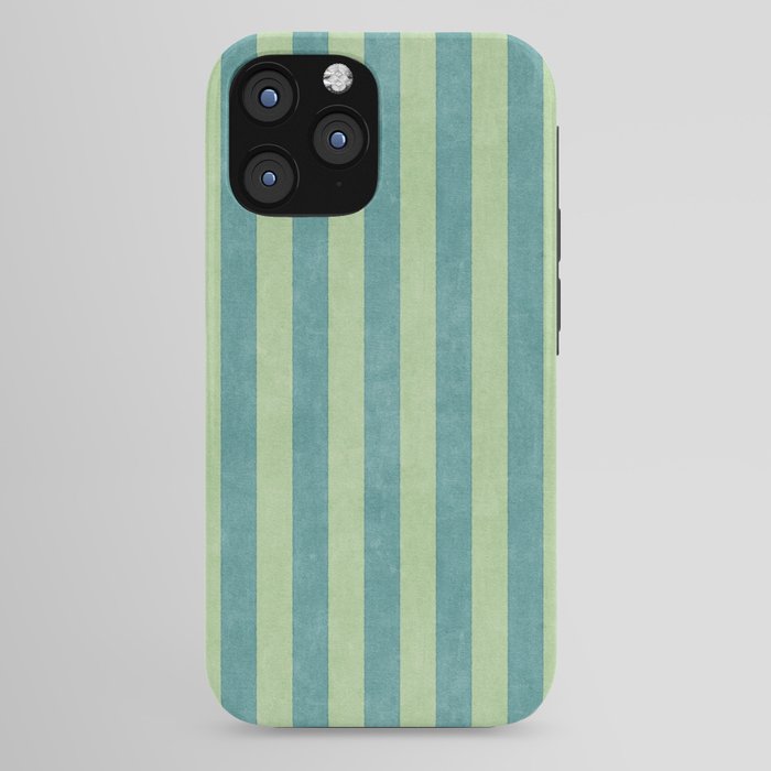 STRIPES - 005 - teal and green iPhone Case Gallery Image 44