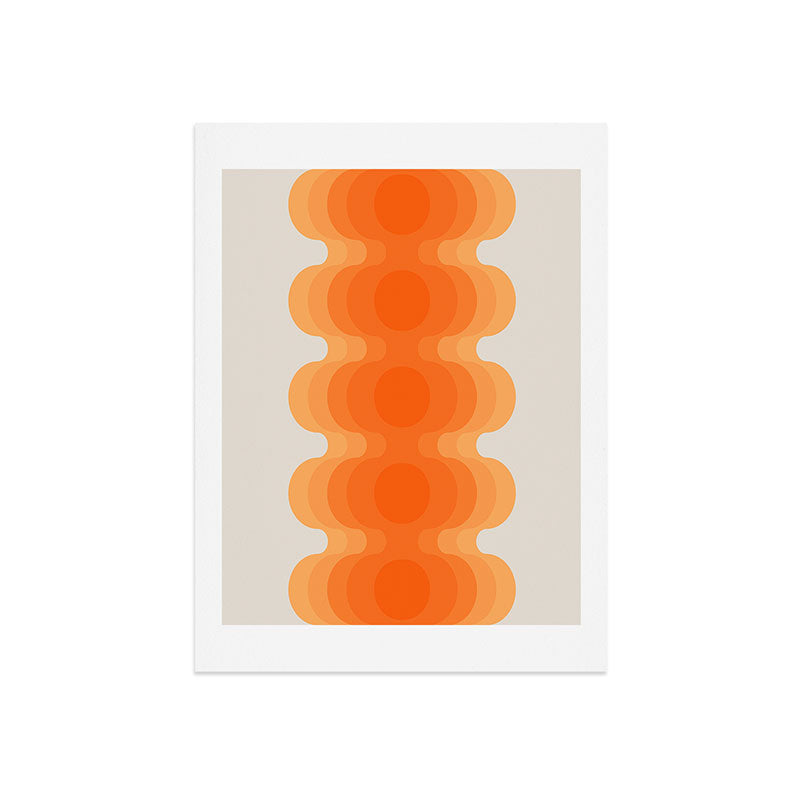 Echoes - Creamsicle Art Print Gallery Image 5