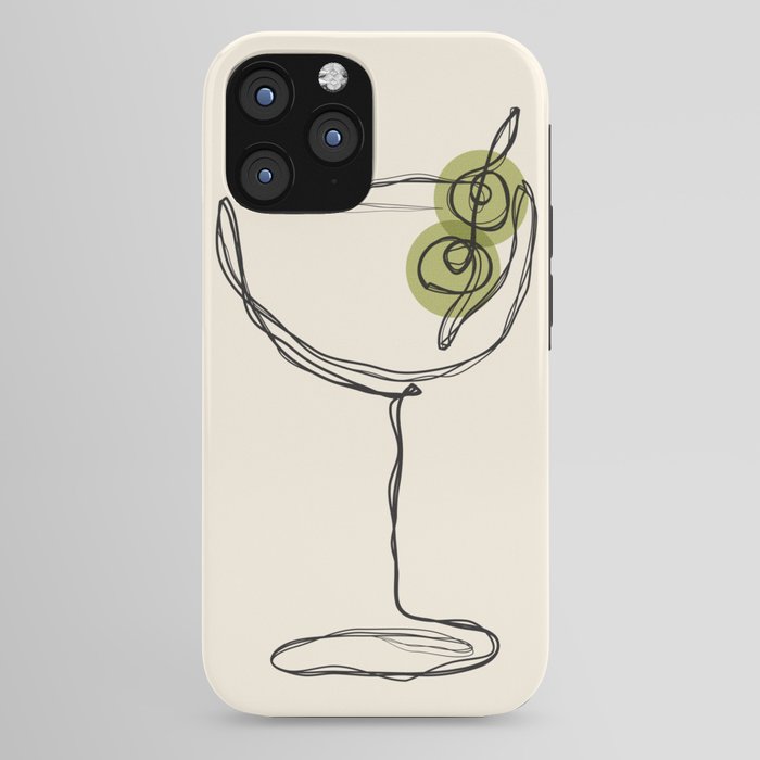 Dirty Martini Cocktail Drink iPhone Case Gallery Image 44