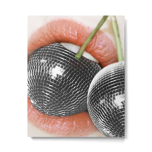 BITE me | Disco Cherry & Lips Metal Print Gallery Image 2