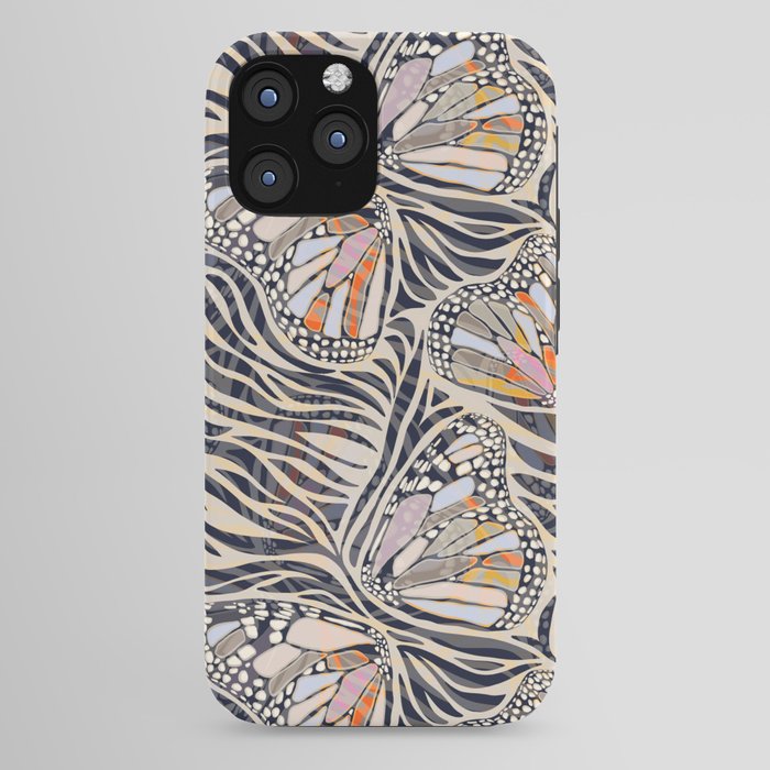 Abstract Retro Boho Butterfly Zebra Pattern ⢠Earthy Nature iPhone Case Gallery Image 44