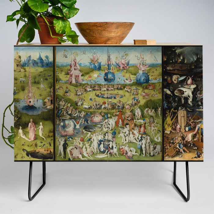 The Garden of Earthly Delights - Hieronymus Bosch Credenza Gallery Image 2