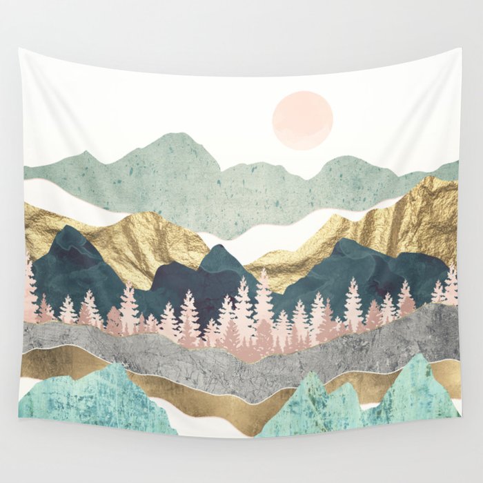 Summer Vista Wall Tapestry Gallery Image 3