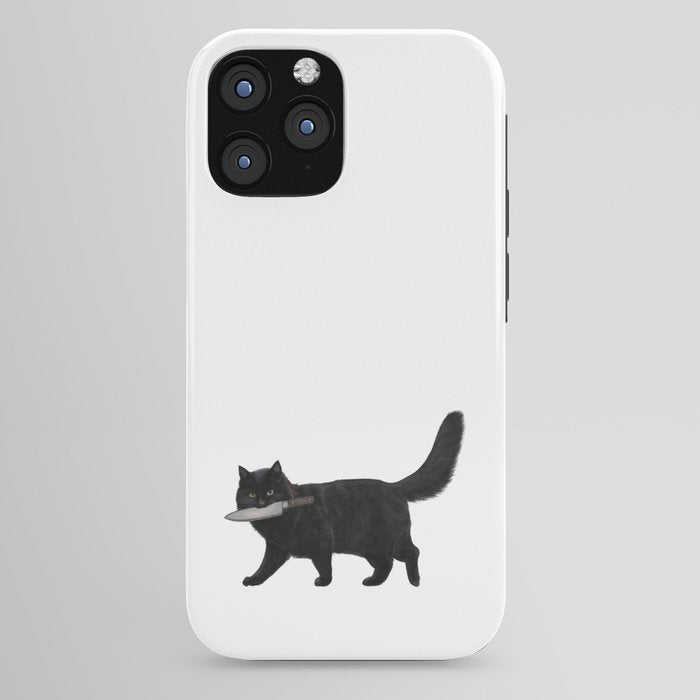 Knife Cat iPhone Case Gallery Image 44