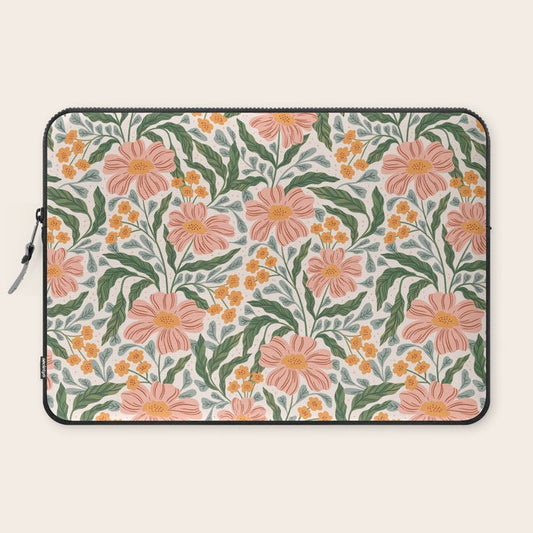 Mila I - boho nature inspired illustration Laptop Sleeve Gallery Image 2