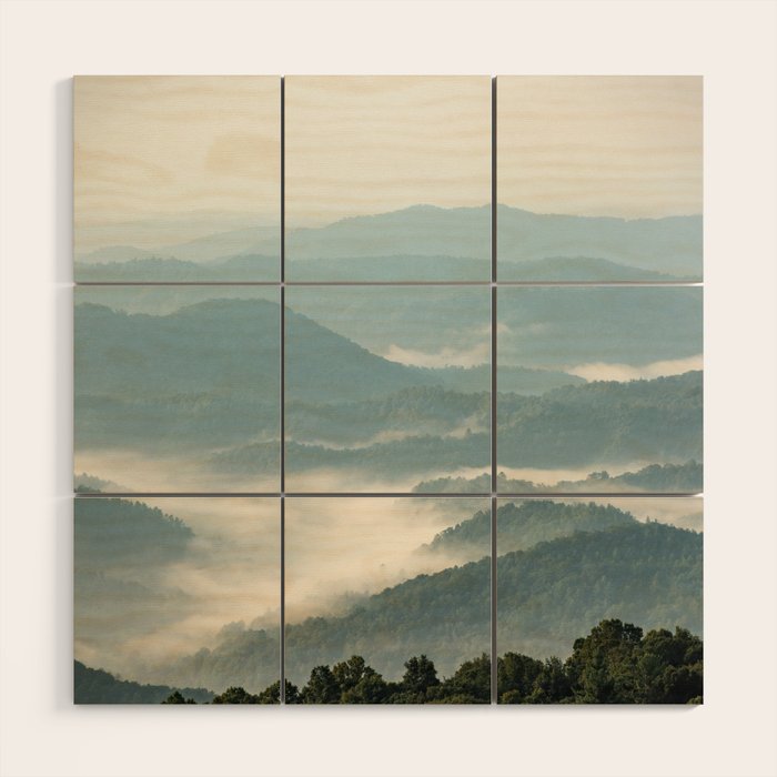 Blue Ridge Parkway - Shenandoah National Park Wood Wall Art Gallery Image 3