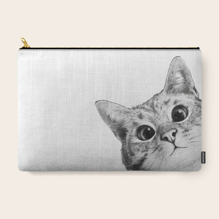 sneaky cat Carry All Pouch Gallery Image 3