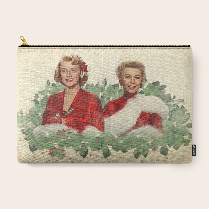 Sisters - A Merry White Christmas Carry All Pouch Gallery Image 3