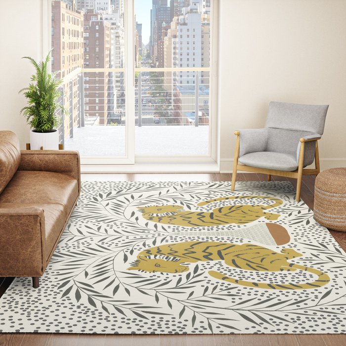 Tiger Vase Rug Gallery Image 4