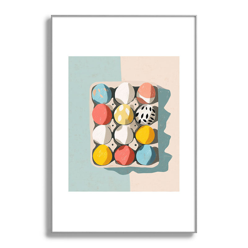 Easter Egg Carton Framed Art Print Gallery Image 101