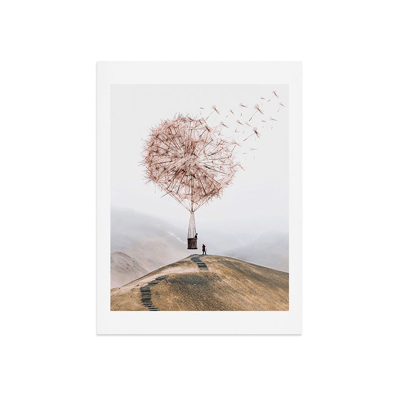 Flying Dandelion Art Print Gallery Image 9