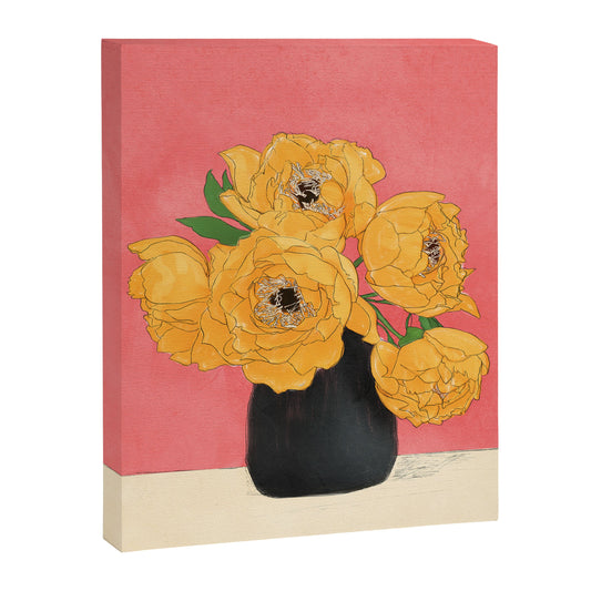 Bouquet Gift Sunny Canvas Print Gallery Image 2
