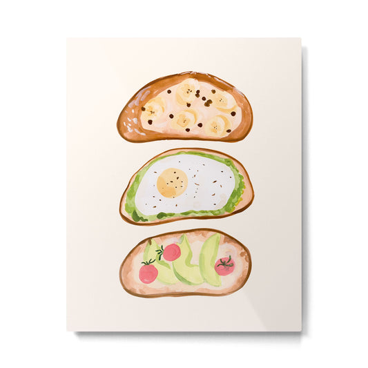 Toasts Metal Print Gallery Image 2