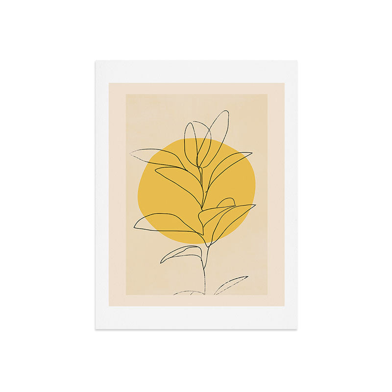 Abstract Art /Minimal Plant 3/2 Art Print Gallery Image 7