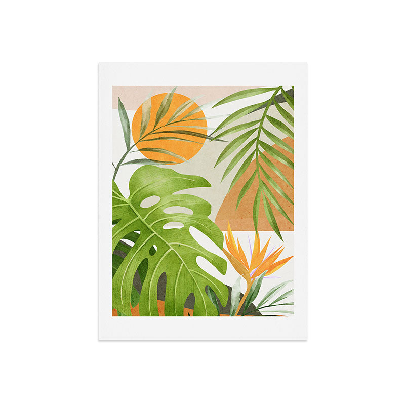 Abstract Art Tropical Leaves 20 Art Print Gallery Image 7
