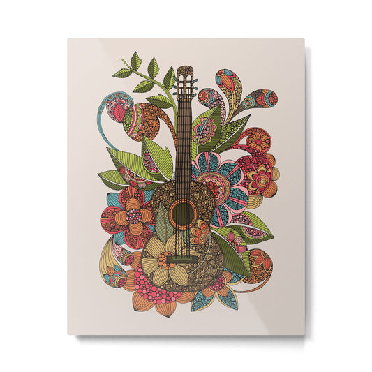 Ever Guitar Metal Print Gallery Image 2
