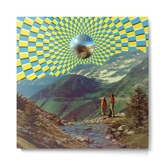 Peak Disco Boogie v2 Metal Print Gallery Image 2
