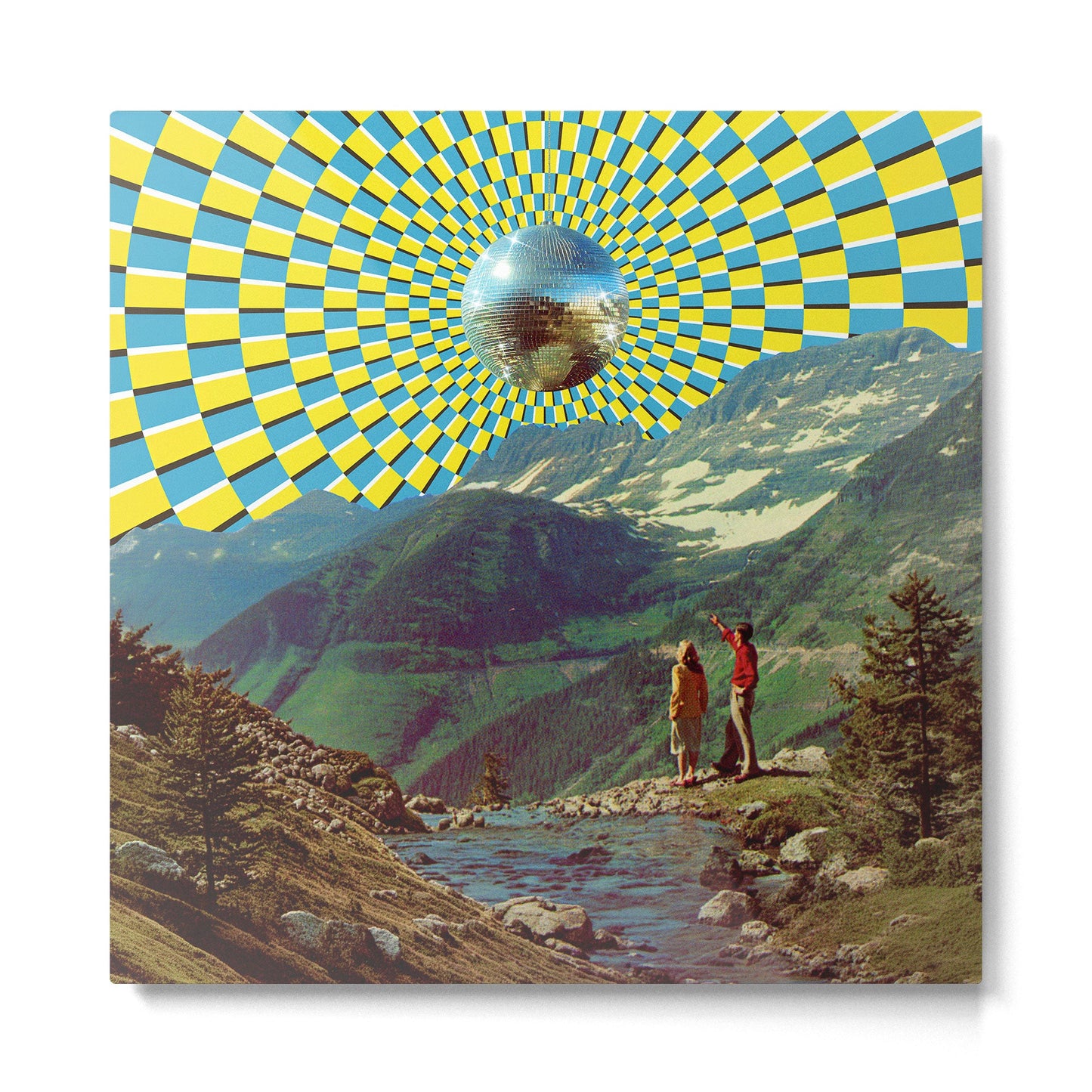 Peak Disco Boogie v2 Metal Print Gallery Image 5