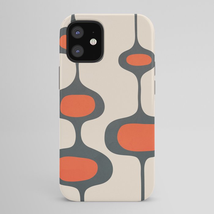 Mid-Century Modern Abstract Art 28 iPhone Case Gallery Image 42