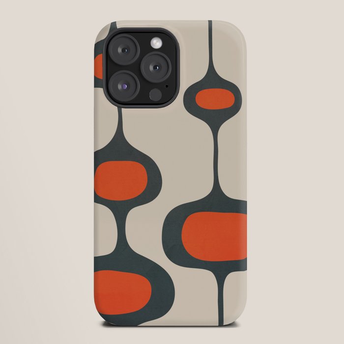 Mid-Century Modern Abstract Art 28 iPhone Case Gallery Image 20